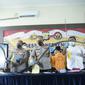 Polres Metro Bekasi gelar perkara aksi tawuran antar kelompok pelajar. (Foto: Istimewa).