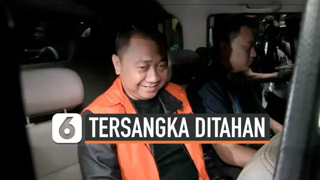 Bupati Lampung Utara Agung Ilmu Mangkunegara resmi menjadi tahanan KPK setelah ditetapkan menjadi tersangka kasus dugaan suap proyek di derahnya.