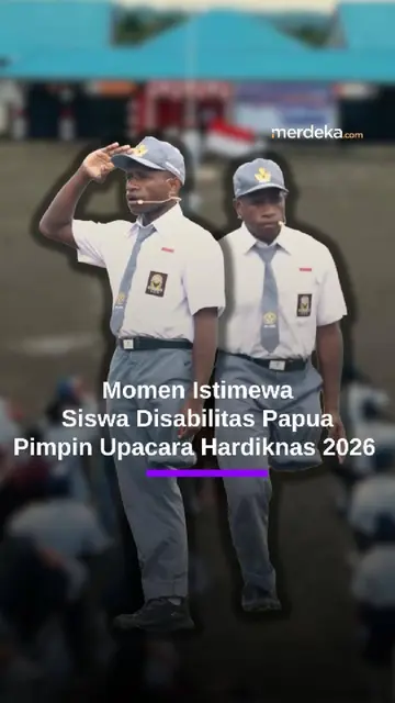 Momen Istimewa Siswa Disabilitas Papua Pimpin Upacara Hardiknas 2026