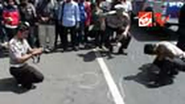 Polisi Kembali Olah TKP Kecelakaan Xenia Maut