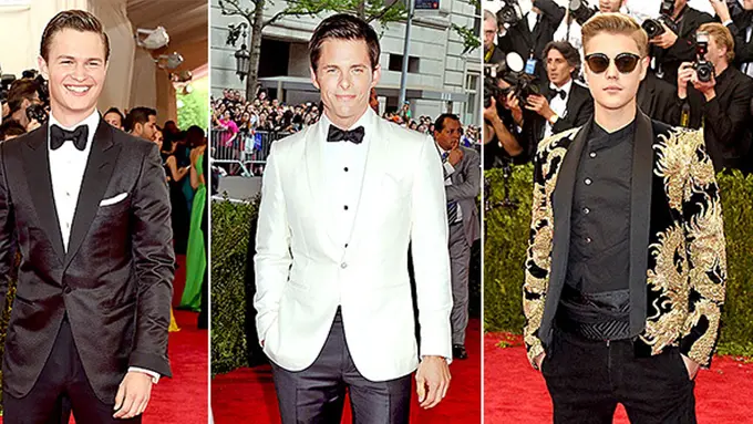 Para Seleb Hollywood Cowok Terkece di Met Gala 2015