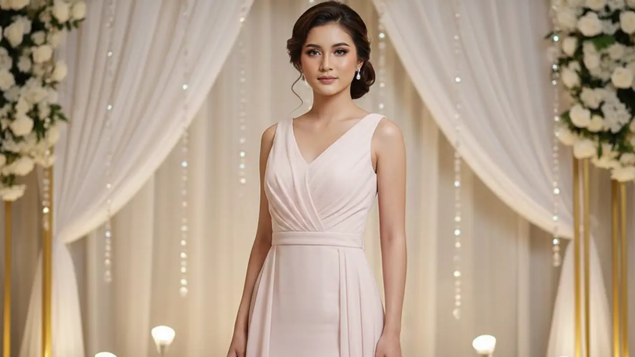 Model Baju Bridesmaid Agar Terlihat Langsing