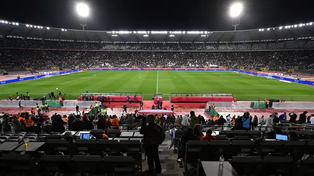Foto: Ngeri! Dua Warga Swedia Jadi Korban Penembakan, Laga Timnas Belgia vs Timnas Swedia di Kualifikasi Euro 2024 Dihentikan