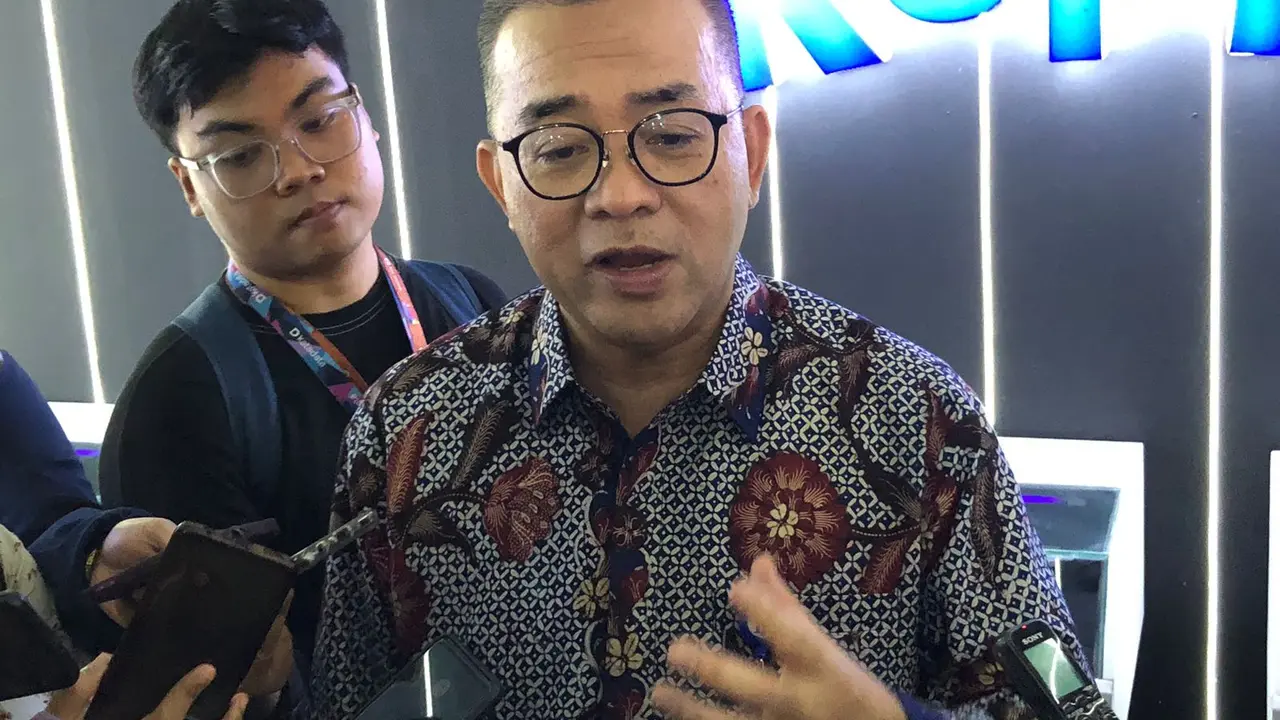 Kepala Departemen Pengelolaan Uang Bank Indonesia (BI) Marlison Hakim di acara Festival Rupiah Berdaulat Indonesia (FERBI)  Istora GBK Senayan, Jakarta, Jumat (18/8/2023). Menurutnya sejauh ini belum ditemukan pemalsuan Uang Rupiah Tahun Emisi (TE) 2022.