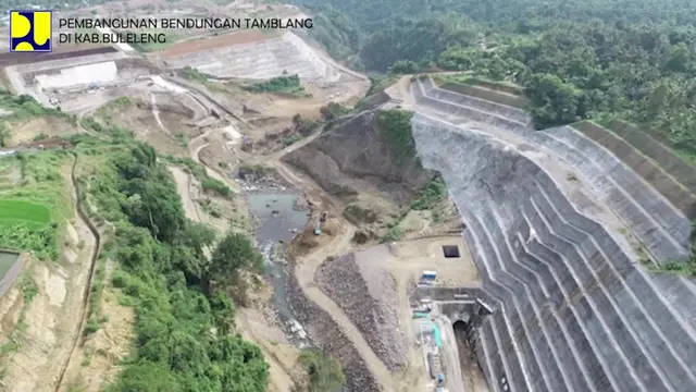 Bendungan Tamblang di Kabupaten Buleleng, Bali (Dok. Kementerian PUPR)