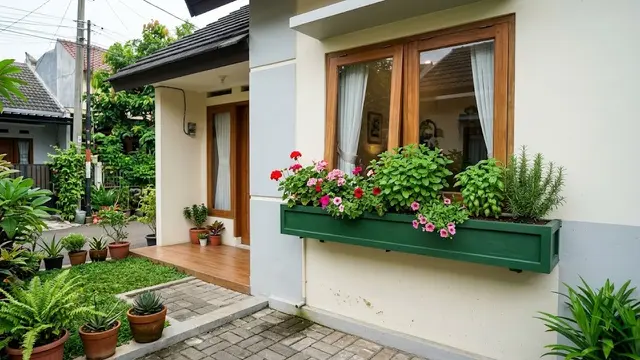 Desain Rumah dengan Taman Mini di Lahan Terbatas