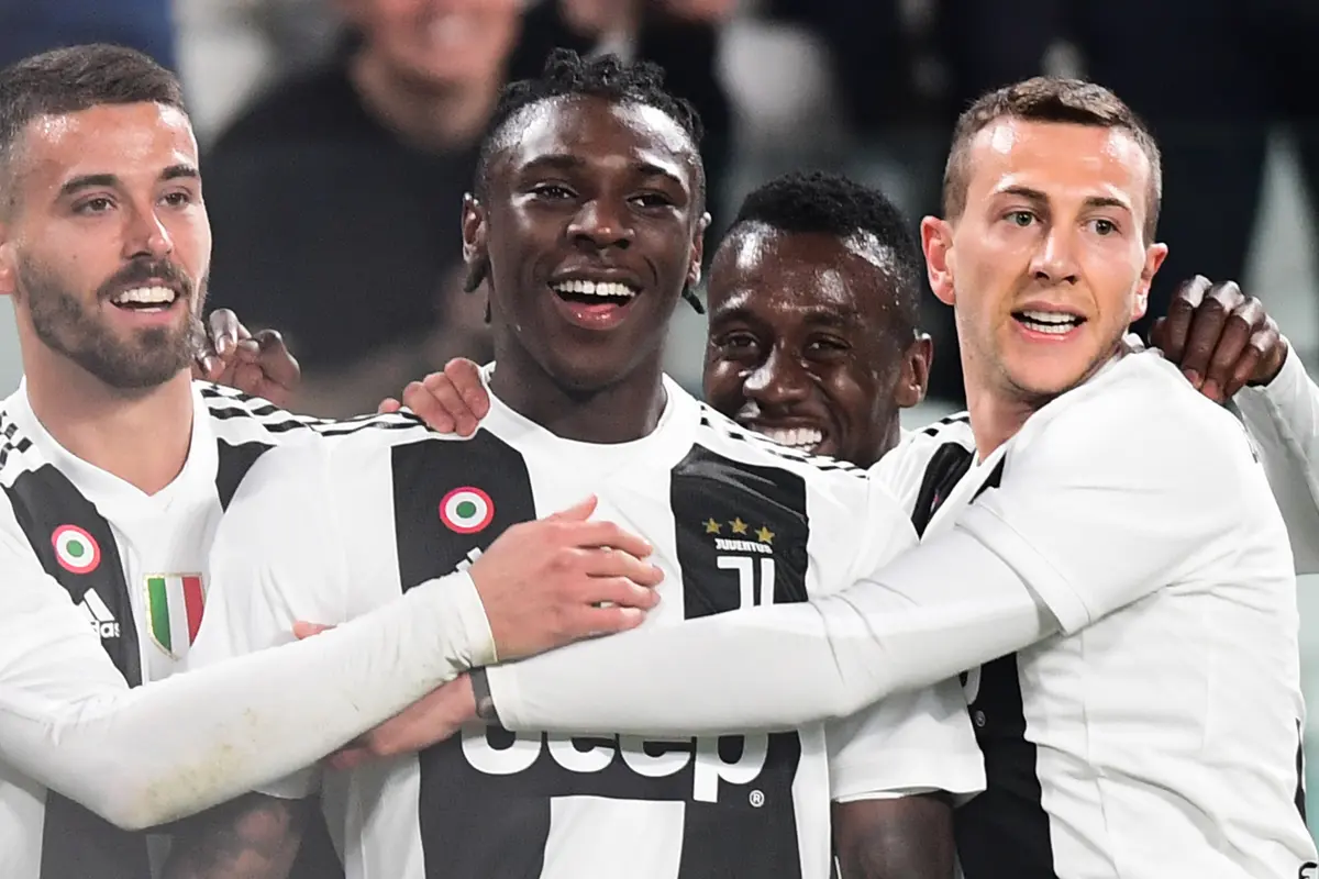 FOTO: Tanpa Cristiano Ronaldo, Moise Kean Bawa Juventus Bersinar