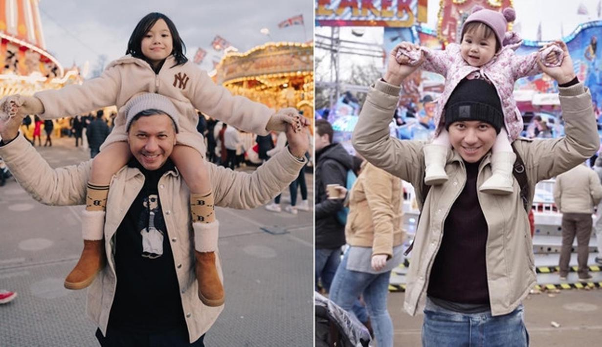 Foto bareng buah hati di tempat yang sama, kebersamaan Gading dan Gempita ini bikin warganet ikut bahagia. Gempita yang sudah semakin besar dan Gading yang tetap terlihat awet muda meski sudah 7 tahun berlalu. Makin cantik dan pintar, Gempita merupakan salah satu anak artis yang cukup populer. Selalu ada untuk Gempi, netizen sebut Gading adalah ayah terbaik. (Liputan6.com/IG/@gadiiing)