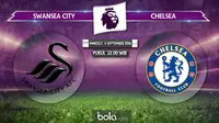 Swansea City vs Chelsea (Bola.com/Adreanus Titus)