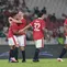 Para legenda Manchester United bermain dalam laga persahabatan melawan para legenda Arsenal dalam laga bertajuk The Rivalry Returns di Stadion Utama Gelora Bung Karno, Jakarta, Sabtu (10/10/2026). (Bola.com/Budy Santoso)