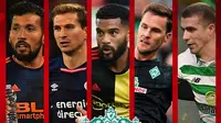 Liverpool - Ezequiel Garay, Daniel Schwaab, Adrian Mariappa, Sebastian Langkamp, Jozo Simunovic (Bola.com/Adreanus Titus)