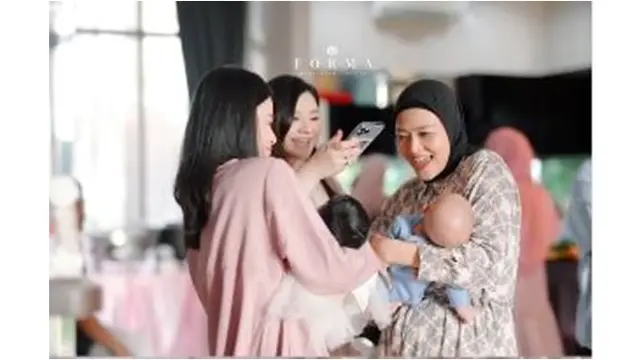 6 Momen Akikah Anak Kedua Eriska Rein, Bertema Istana Princess