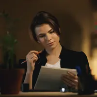 wanita bekerja di malam hari (overworked) copyright/freepik/drobotdean