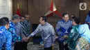 Pimpinan MPR RI terus melanjutkan safari silaturahmi kebangsaan ke sejumlah pimpinan partai politik. (Liputan6.com/Herman Zakharia)