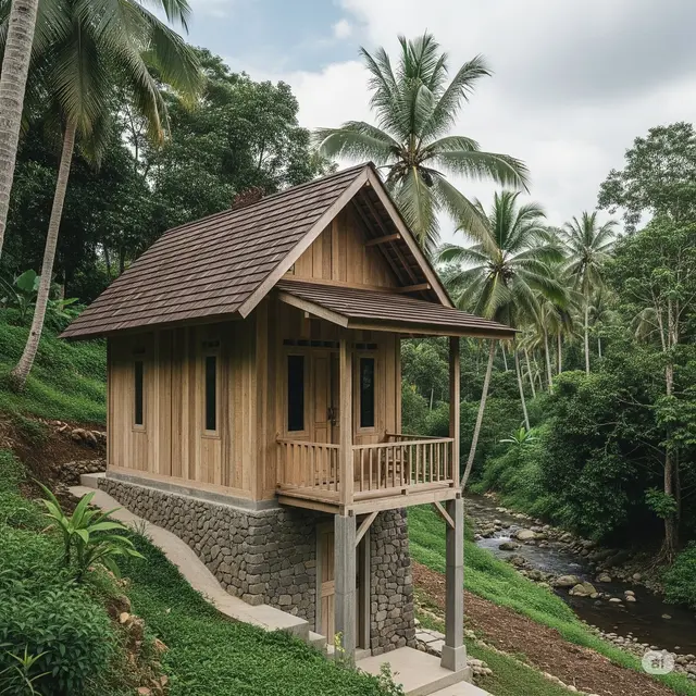 Model Rumah Sederhana Keren. Foto: Gemini