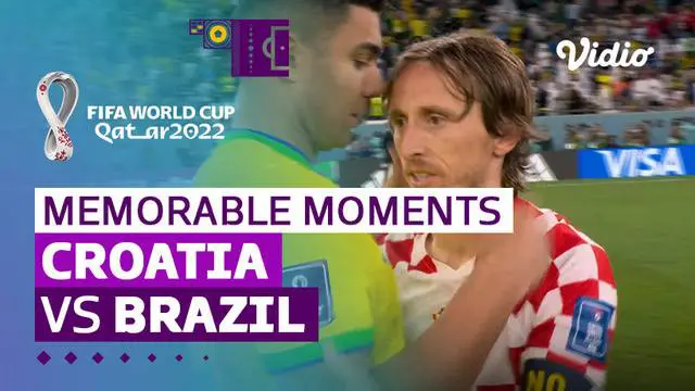 VIDEO: Momen Menyakitkan Brasil di Piala Dunia 2022, Tersingkir oleh Kroasia Lewat Drama Adu Penalti