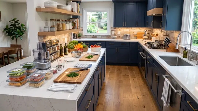 Desain Dapur yang Memudahkan Aktivitas Meal Prep/AI Generated