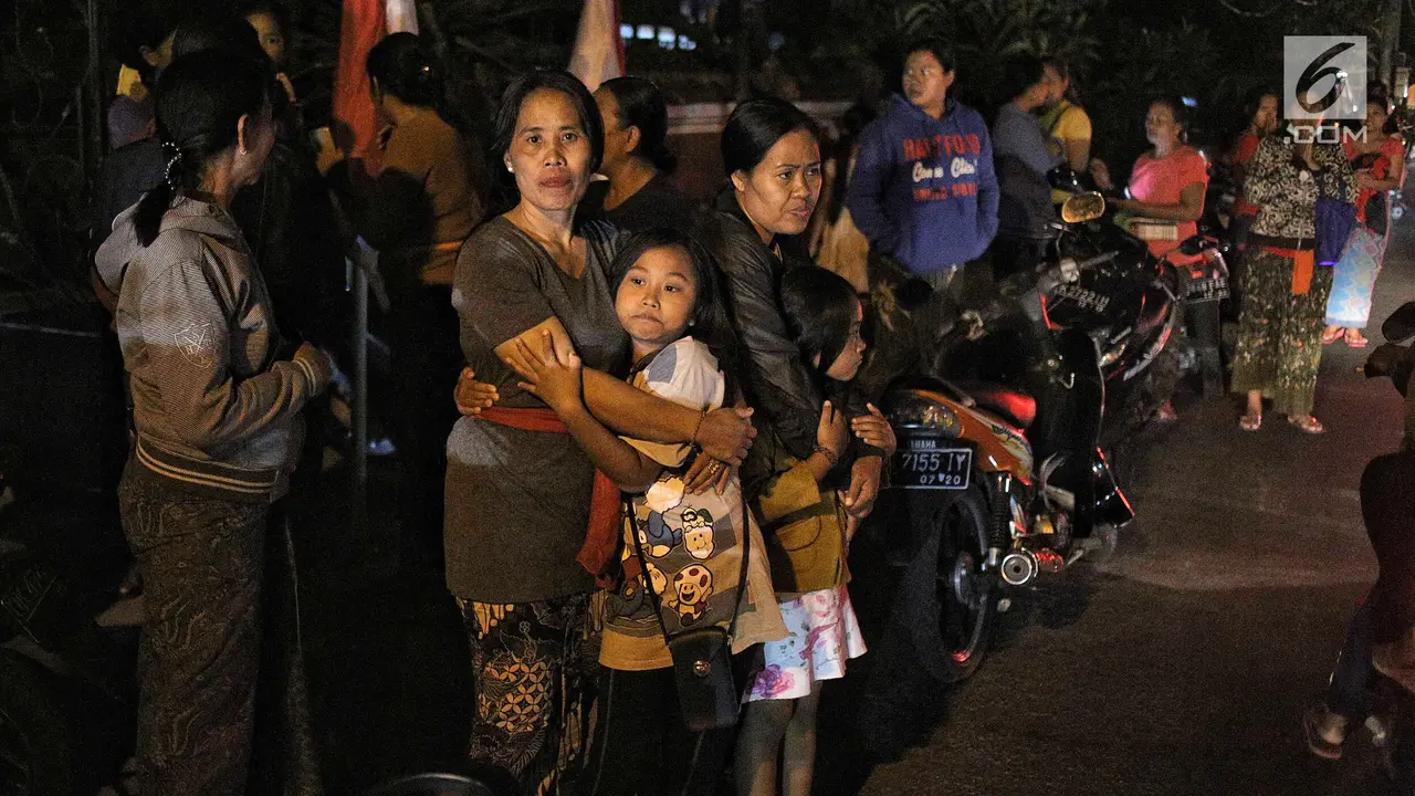 Gempa Lombok 7 SR, Warga Nusa Dua Bali Berhamburan Keluar Rumah