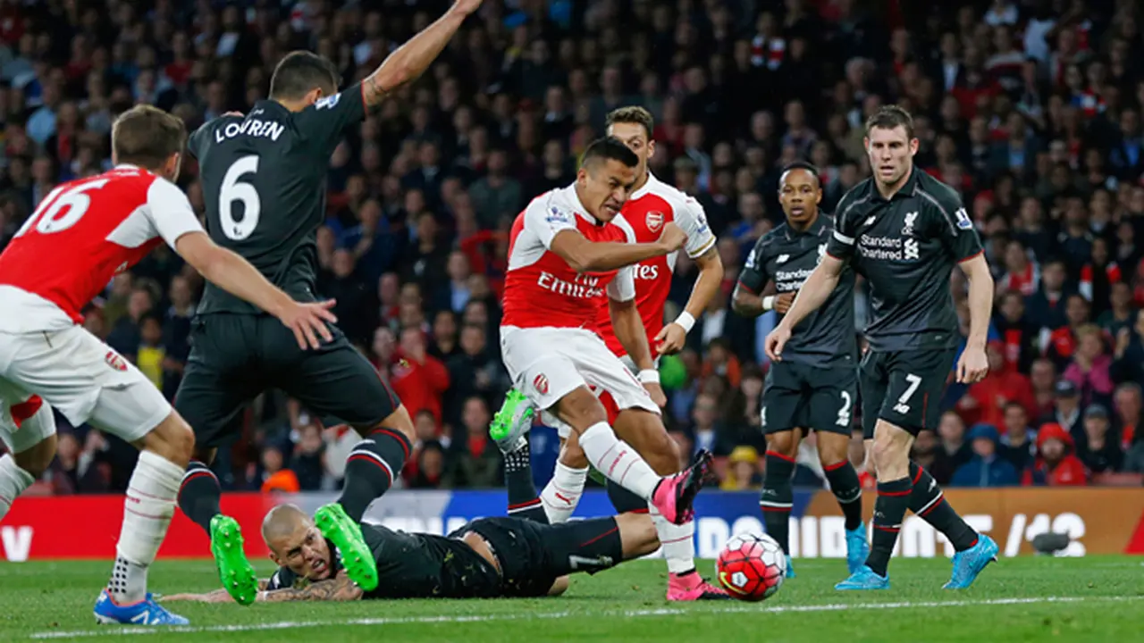 20150825-Liga Inggris-Arsenal Liverpool