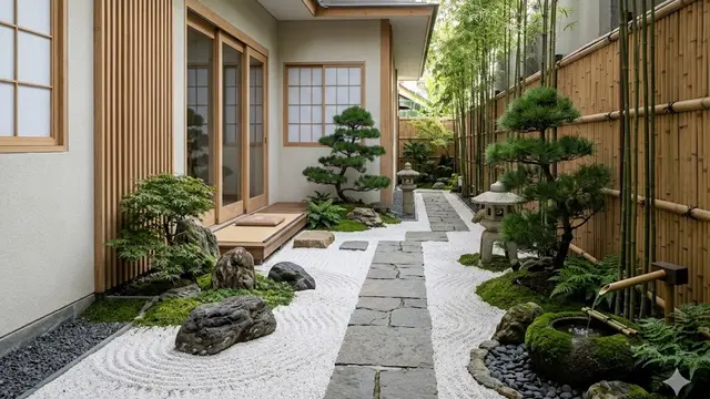 Layout Taman Zen Ala Jepang