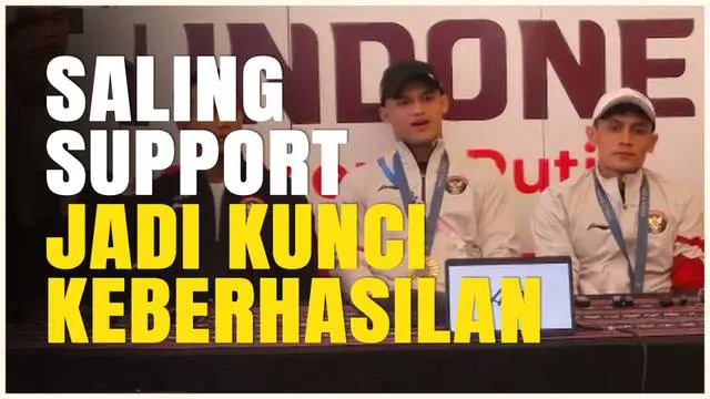 Berita video dalam konferensi pers dua atlet peraih medali emas Olimpiade 2024, Veddriq Leonardo dan Rizki Juniansyah mengaku saling support dan memotivasi untuk meraih medali emas untuk Indonesia.