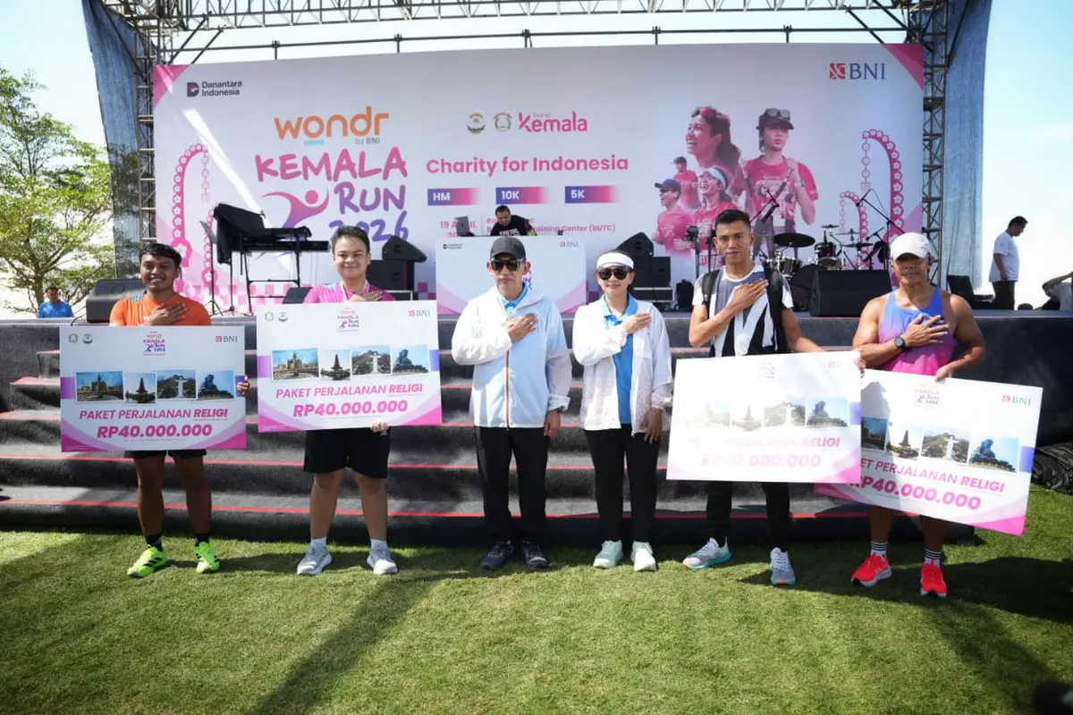 Kemala Run 2026 yang digelar pada Minggu 19 April 2026 di Bali United Training Center, Gianyar mencatatkan sejarah unik.