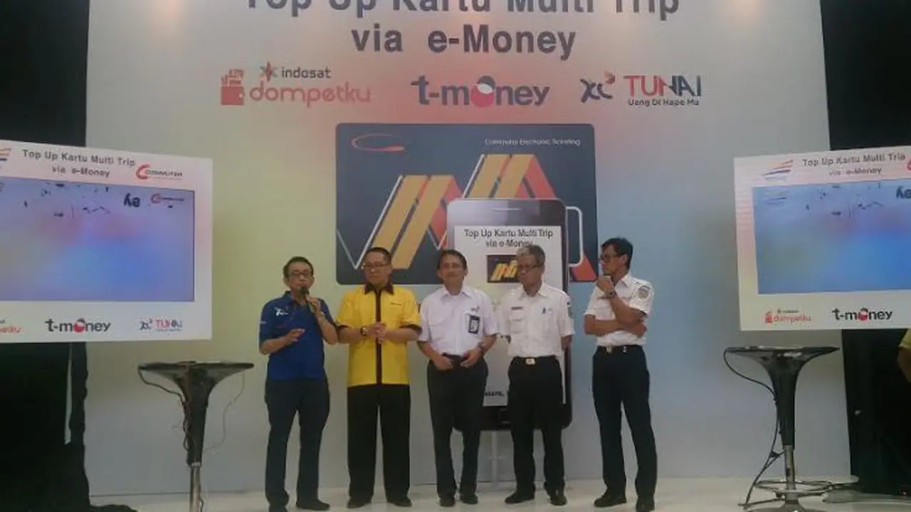 Isi Ulang Kartu Commuter Line Sudah Bisa Pakai Uang Elektronik