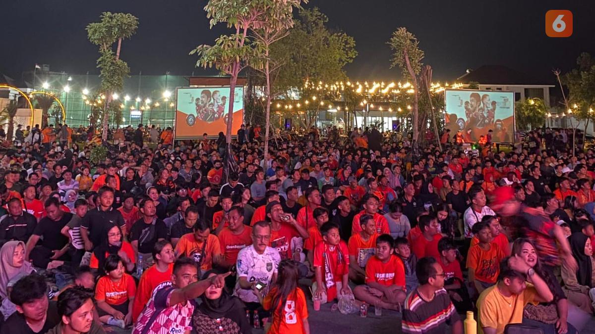 Keseruan Nobar Piala Presiden di Samarinda yang Digelar Harum Youth Community Berita Viral Hari Ini Jumat 13 September 2024