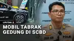 Diduga salah menginjak pedal rem, sebuah mobil listrik menabrak gedung di kawasan SCBD, Jakarta Selatan. Meski tidak ada korban, insiden itu mengakibatkan kaca gedung perkantoran hancur.