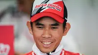 Pembalap Astra Honda Racing Team, Gerry Salim. (Media AHRT)