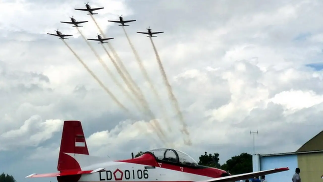Pesawat aerobatic Jupiter TNI AU