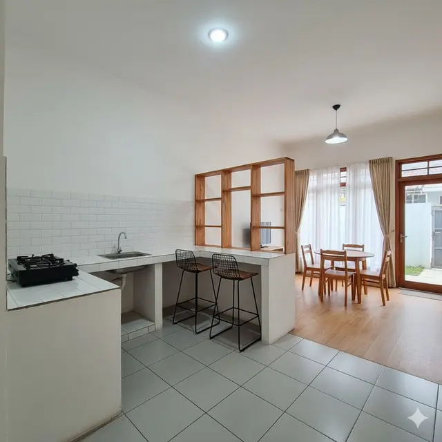 Dapur Gabung Ruang Makan
