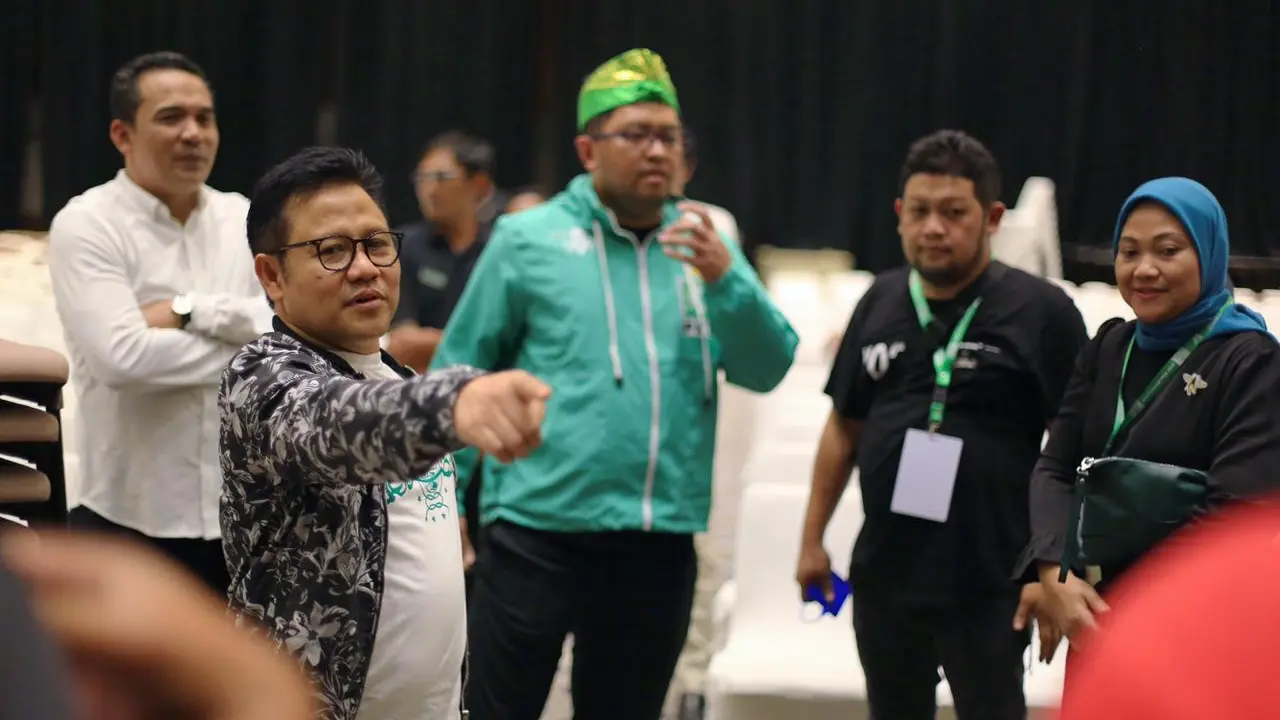 Cak Imin Sedang Meninjau Lokasi Muktamar di Bali
