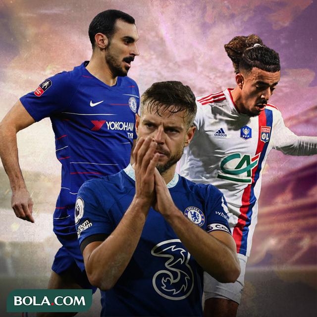 Ilustrasi - Cesar Azpilicueta, Malo Gusto, Davide Zappacosta