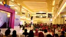Audisi hari kedua Miss Celebrity Indonesia 2015 yang digelar di Mall Kota Kasablanka, Jakarta banyak mengundang perhatian pengunjung mall. (Andy Masela/Bintang.com)