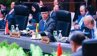 Menlu RI Sugiono dalam Pertemuan Menteri Luar Negeri ASEAN–RRT di sela-sela rangkaian ASEAN Foreign Ministers’ Meeting/Post-Ministerial Conference (AMM/PMC) ke-58 di Kuala Lumpur, Malaysia, Kamis (10/7/2025). (Dok. Kemlu RI)