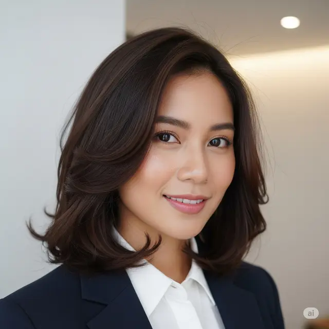 Gaya Rambut untuk Wanita Karier Usia 30-an. Foto: Gemini