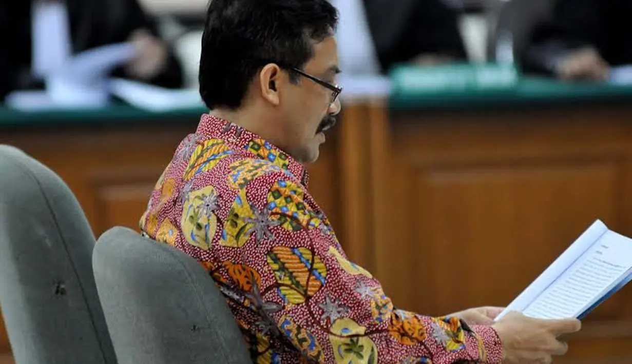 Atas dakwaan yang diberikan, Andi terancam hukuman 20 tahun penjara   (Liputan6.com/Johan Tallo)