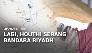 Serangan Rudal Houthi ke Bandara Riyadh Lukai Puluhan Orang
