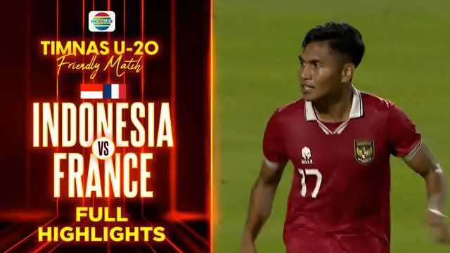 Berita video highlights laga Costa Calida Region de Murcia Football Week antara Timnas Prancis U-20 melawan Timnas Indonesia U-20, Jumat (18/11/2022) dinihari WIB.