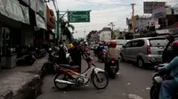 Yogyakarta macet saat liburan akhir tahun (Fathi Mahmud/Liputan6.com)
