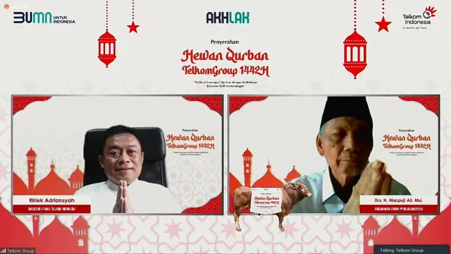 Maknai Semangat Idul Adha 1442 H, TelkomGroup Salurkan 868 Hewan Kurban ke Seluruh Indonesia