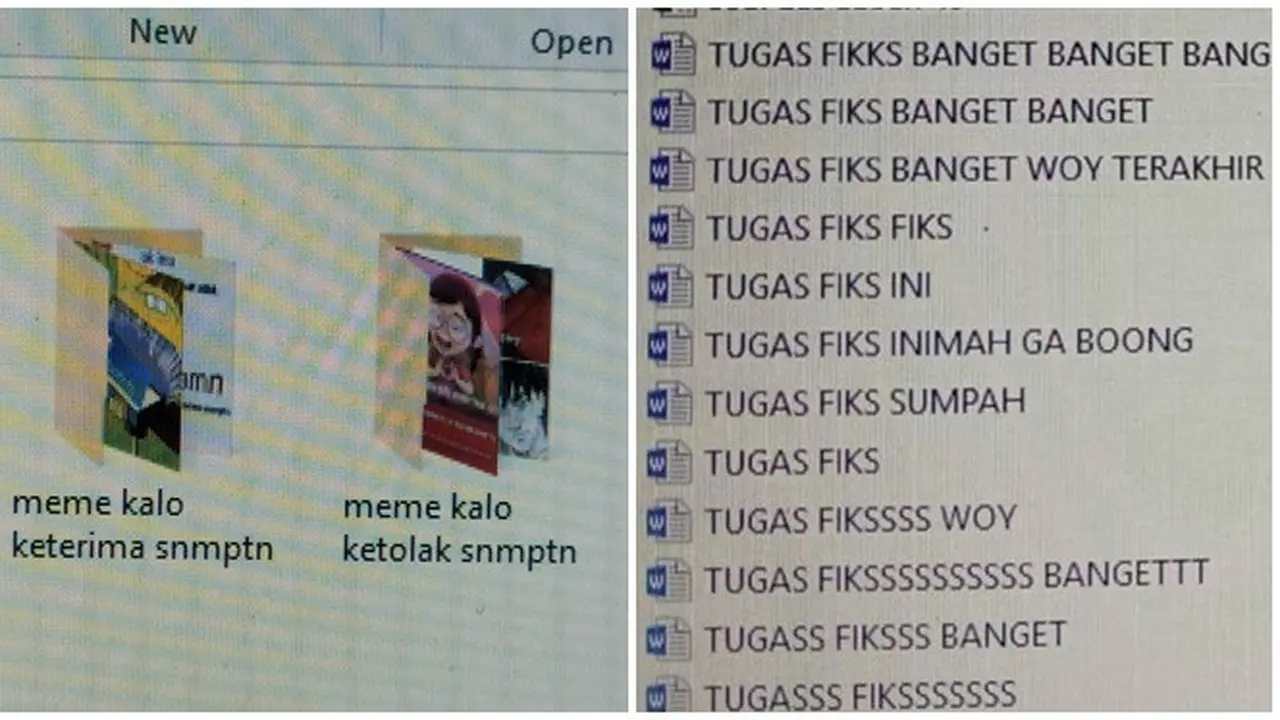 6 Nama File Nyeleneh Ini Bikin Senyum Tipis, Bak Suarakan Isi Hati