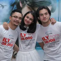 Cast film ILY From 38.000 FT (Andy Masela/bintang.com)