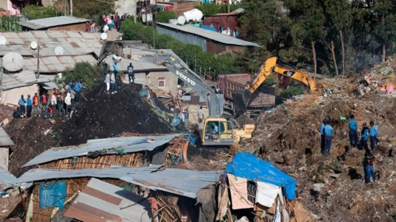 Puluhan Ton Sampah Longsor di Ethiopia, 48 Orang Tewas Tertimbun