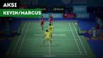 Ganda putra Indonesia, Kevin Sanjaya / Marcus Gideon menutup tahun 2017 dengan menjuarai BWF Dubai Super Series Finals.