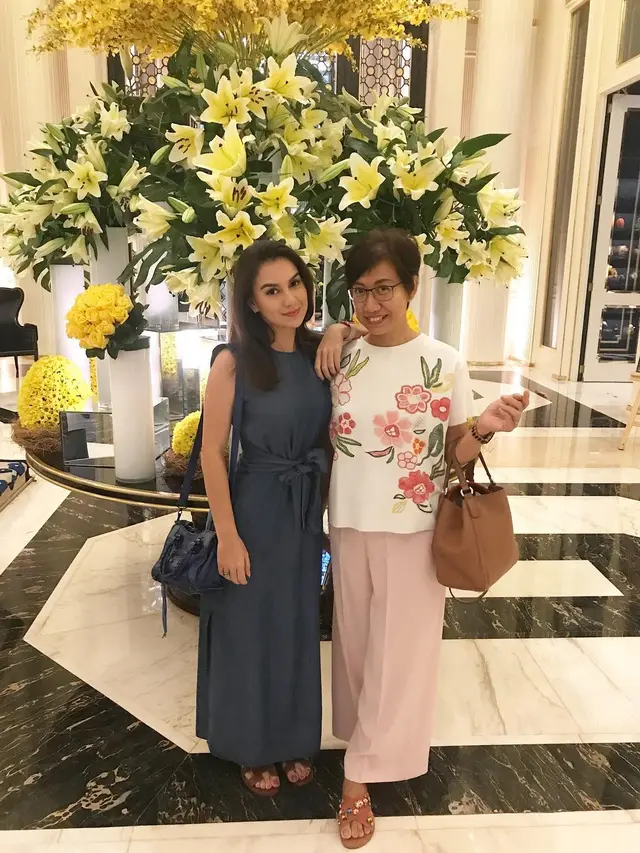 Potret Kompak Irish Bella dan Ibu (sumber: instagram/susanti.a)
