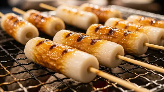Chikuwa Bakar (Image by Gemini AI)
