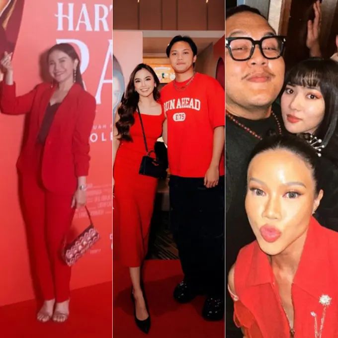 Penyanyi Tanah Air di Gala Premier Film Dokumenter Harta, Tahta, Raisa,