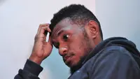 Pemain Arema FC, Zidane Pulanda, menjadi satu-satunya pemain yang tak mendapatkan kesempatan bermain di Liga 1 2019. (Bola.com/Iwan Setiawan)